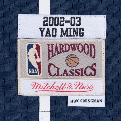 Houston Rockets Yao Ming #11 Mitchell & Ness Navy 2002/03 NBA Swingman Jersey - Picture 4 of 12