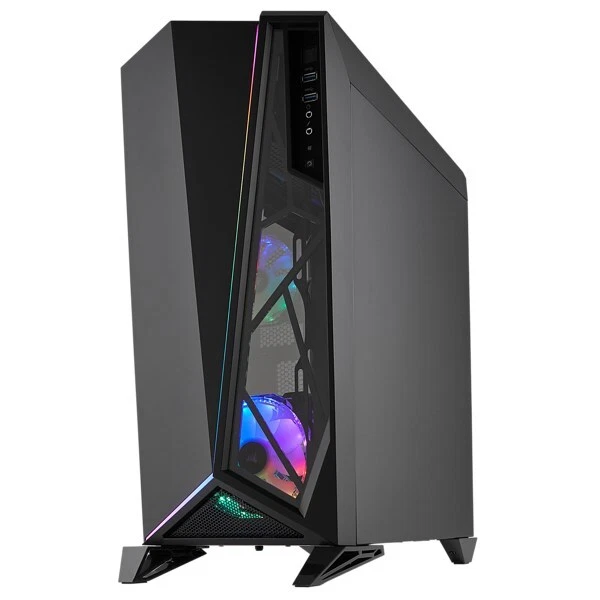 843591065412 Corsair Carbide SPEC-OMEGA RGB Midi Tower Black Corsair - Image 4 of 4