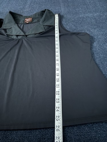 UnderCover Agent Kathleen Kirkwood Black Sleeveless Womens Tank Top Plus Size 3X - Picture 6 of 16