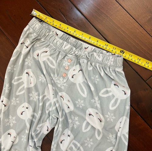 Pajama Bottoms Lot Microfleece Women XS Girls XL Squishmallows Bunny Cat Prints - Picture 8 of 10