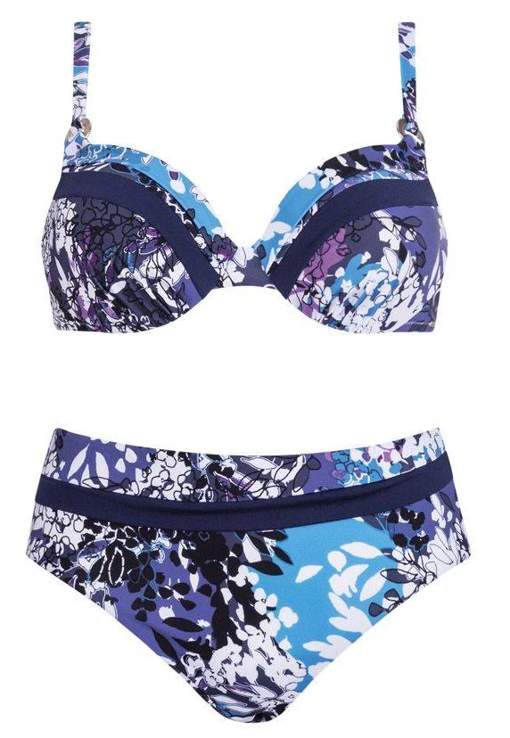 Triumph Flowing Leaf TWP Gepolstert Damen Bikini Set mit Bügel Neu - Bild 1 von 1