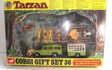 Corgi Toys, Gift set 36 Tarzan Set , rare Original,