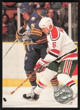 Eric Weinrich, 1991-92 Pro Set Platinum, #PC10, New Jersey Devils,