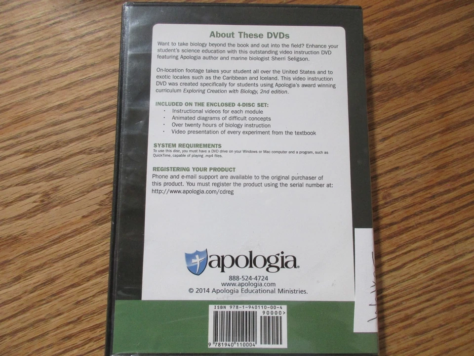 Exploring Creation with Biology (2nd edition) (Video Instruction DVDs) - Image 3 of 3