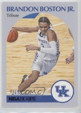 2021 Panini Chronicles Draft Picks Hoops Retro Purple 6/49 Brandon Boston Jr r9d