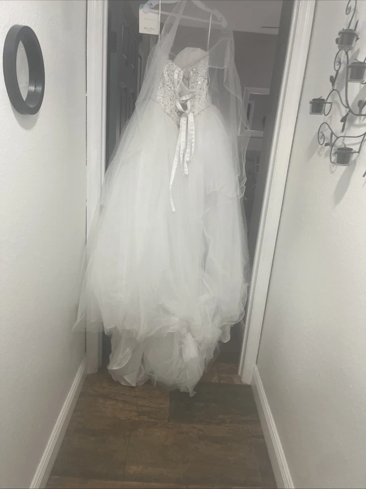 Совершенно новый ярлык еще на нем размер 6 Morley Madeleine Gardner свадебное платье - Изображение 3 из 4