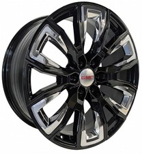 22 Black Chrome Wheels Qty4 Fits Gmc Sierra Yukon Denali Elevation 4 Qty