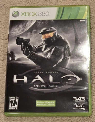 Halo Combat Evolved Anniversary - Xbox 360 w/ Manual & Inserts (NFR)