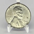 1943 Steel War Penny – VF Condition – WWII Issue