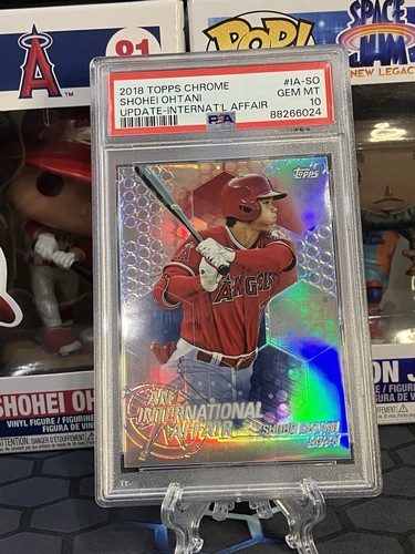 2018 Topps Chrome Update Shohei Ohtani An International Affair RC #IA-SO PSA 10