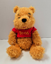 Winnie the Pooh Bear Plush Disney Exclusive Collectible Bean Bag Stuff with tags