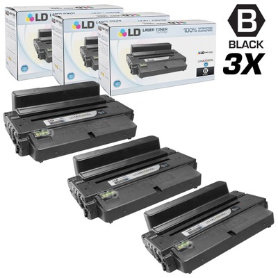 LD Compatible Samsung MLT-D205L 3PK HY Black Toners for Samsung ML & SCX Series