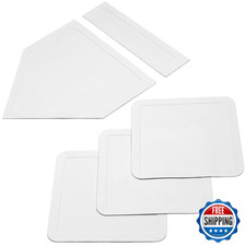 Gosports Baseball Softball 5 Piece Base Set - Rubber Field Bases For Kids Adults