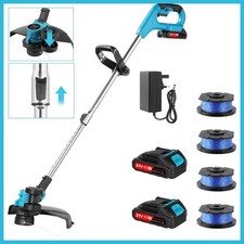 For Makita Cordless Grass Trimmer And Brush Cutter With 2 Batteries And Charger
