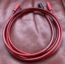 CHORD CRIMSON VEE 3 ANALOGUE RCA INTERCONNECT CABLE 1 METRE