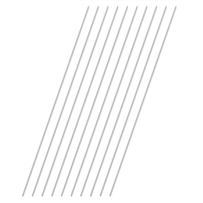 1Mm X 300Mm 304 Stainless Steel round Rod, Metal Solid Shaft Rods Lathe Bar Stoc