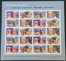 US 2012 4668-4771 Forever Great Film Directors sheet of 20 MNH