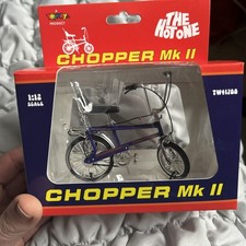Raliegh Chopper Mk 11 Die Cast Model 1:12 Scale Purple Toyway Brand New