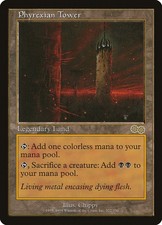 Phyrexian Tower - Normal LP MTG Urza's Saga