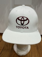 Deadstock Toyota SnapBack Hat White USA Made
