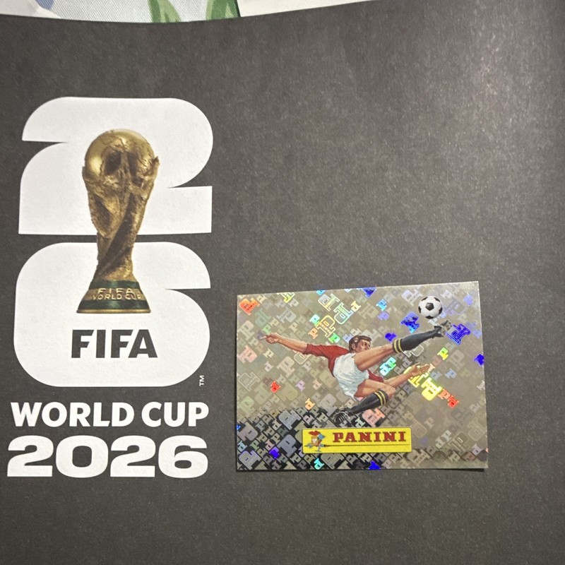 2026 Panini FIFA World Cup Sticker Collection 00 Panini Logo FOIL