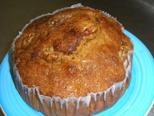 Home Made COFFEE & WALNUT cakes  x 2  Free Postage  Family bakery Shop