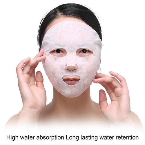 100pcs Disposable Dry Facial Mask Paper DIY Cotton Facial Mask Sheet for Skin - Picture 12 of 12