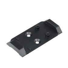 ohhunt Optics Adapter Plate Compatible with Holosun 407K/507K/EPS and black