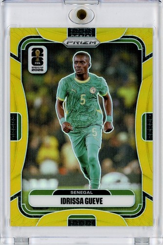 2026 Panini Prizm FIFA World Cup Idrissa Gueye Gold /10 Senegal #403 Soccer