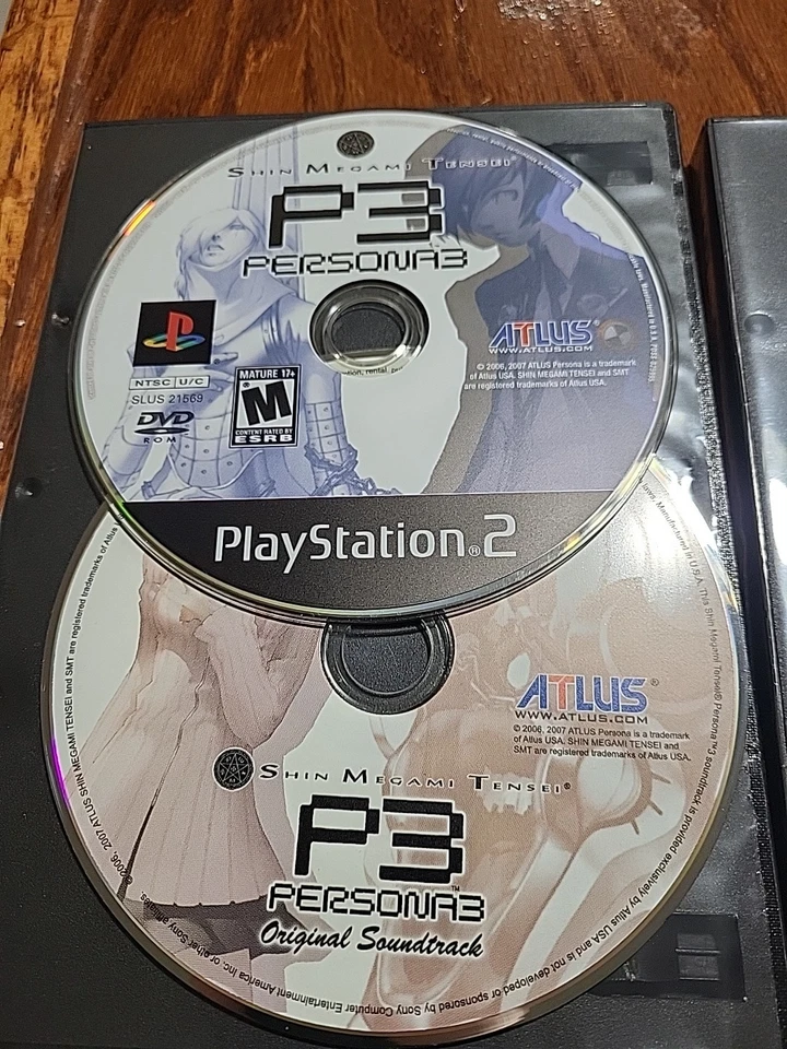 Shin Megami Tensei Person 3 OG & FES Plus The Other Stuff - MENOS FUNDAS...CASI? Foto 2 de 4