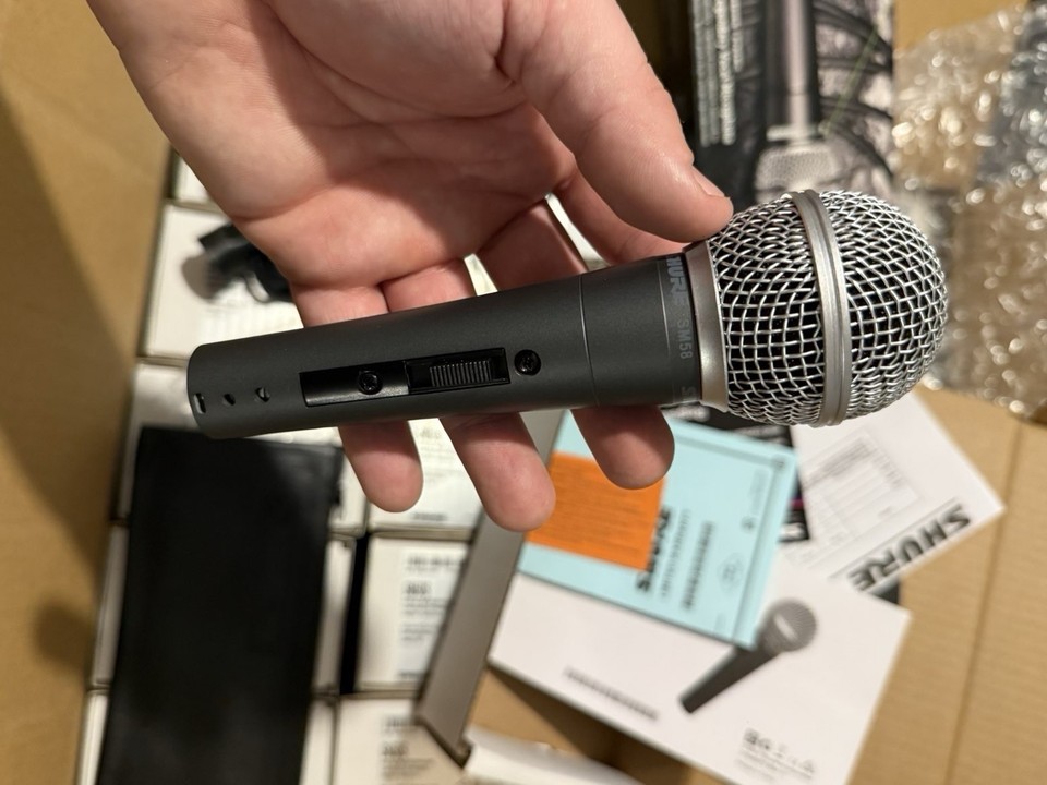 Microfone Copia Shure Sm58 - Microfones E Gravadores - Santa Cruz, Rio - Foto 6