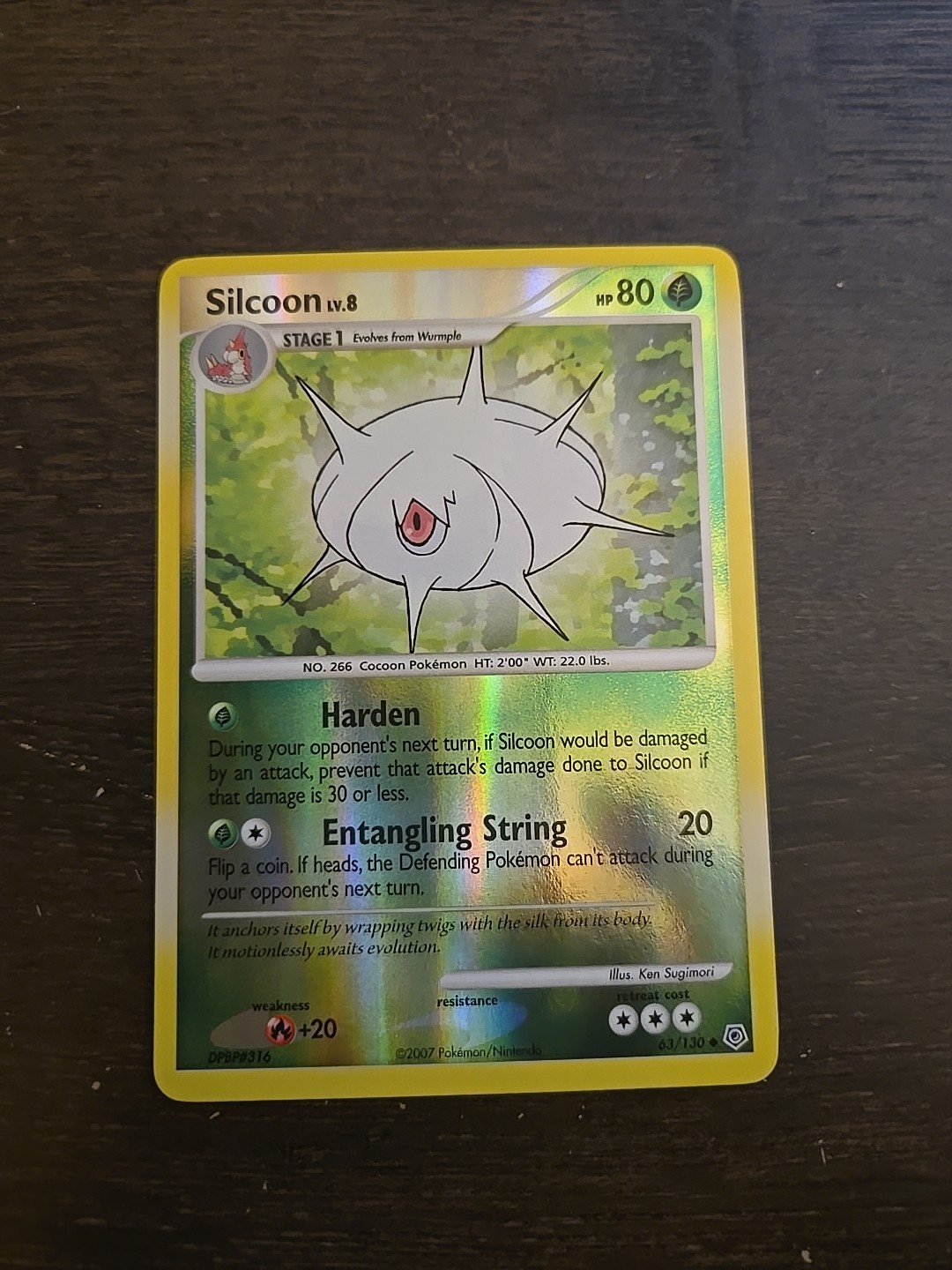 Silcoon 63/130 Diamond and Pearl Reverse Holo LP