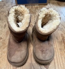UGG Toddler Classic Mid-Calf Boots Chestnut Brown 1017703T Sheepskin Size 12