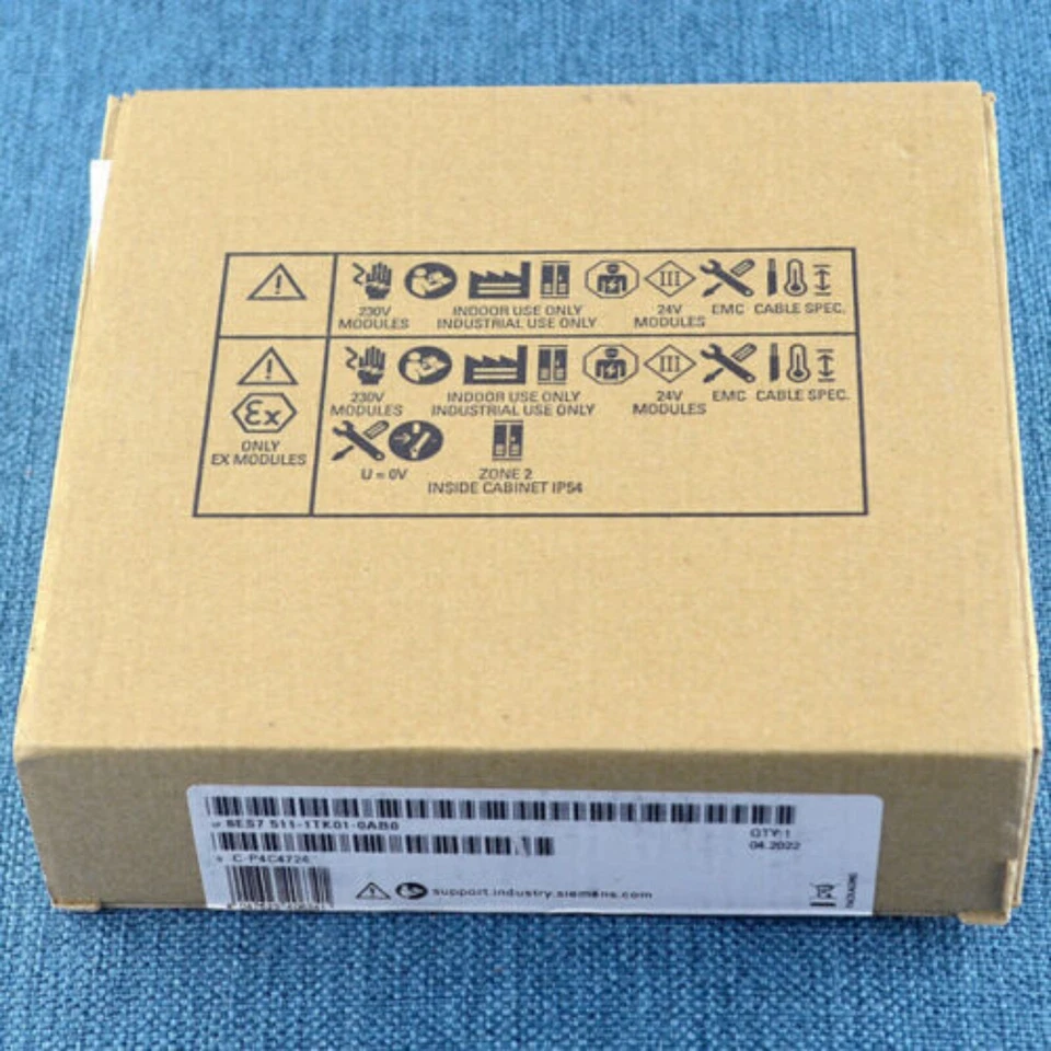 New Siemens 6ES7511-1TK01-0AB0 6ES75111TK010AB0 S7-1500T, CPU 1511T-1 PN - Image 2 of 2