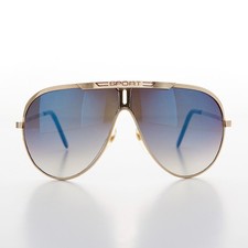 Colorati Specchio Aviator Occhiali da Sole Vintage Sport Telaio Oro / - ASPEN
