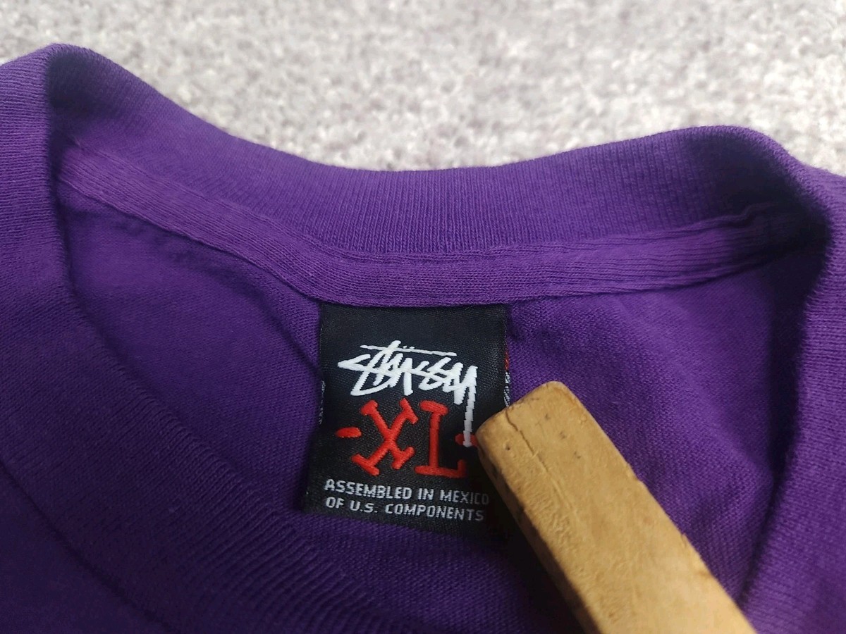 Vintage Stussy T Shirt Mens Extra Large Roots Reggae Surf For Jah