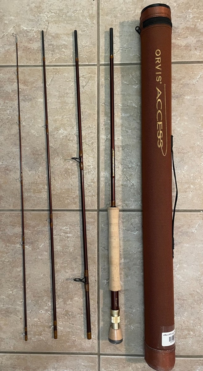 Orvis NEW Access Fly Rod 9' 7 WT 3 oz. Tip Flex w/ Orvis Cordura