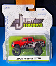 Camiones Jada Just 2006 Nissan Titan rojo Toyota neumáticos Wave 43