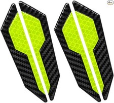 4 PCS Car Door Edge Guard Stickers, 4.72" x 1.18" Car Door Safety Color: Green