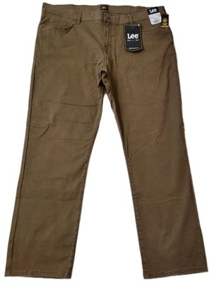 Lee Regular Fit Classic Style Jeans Men's Size 42x30 Quality Denim Truffle