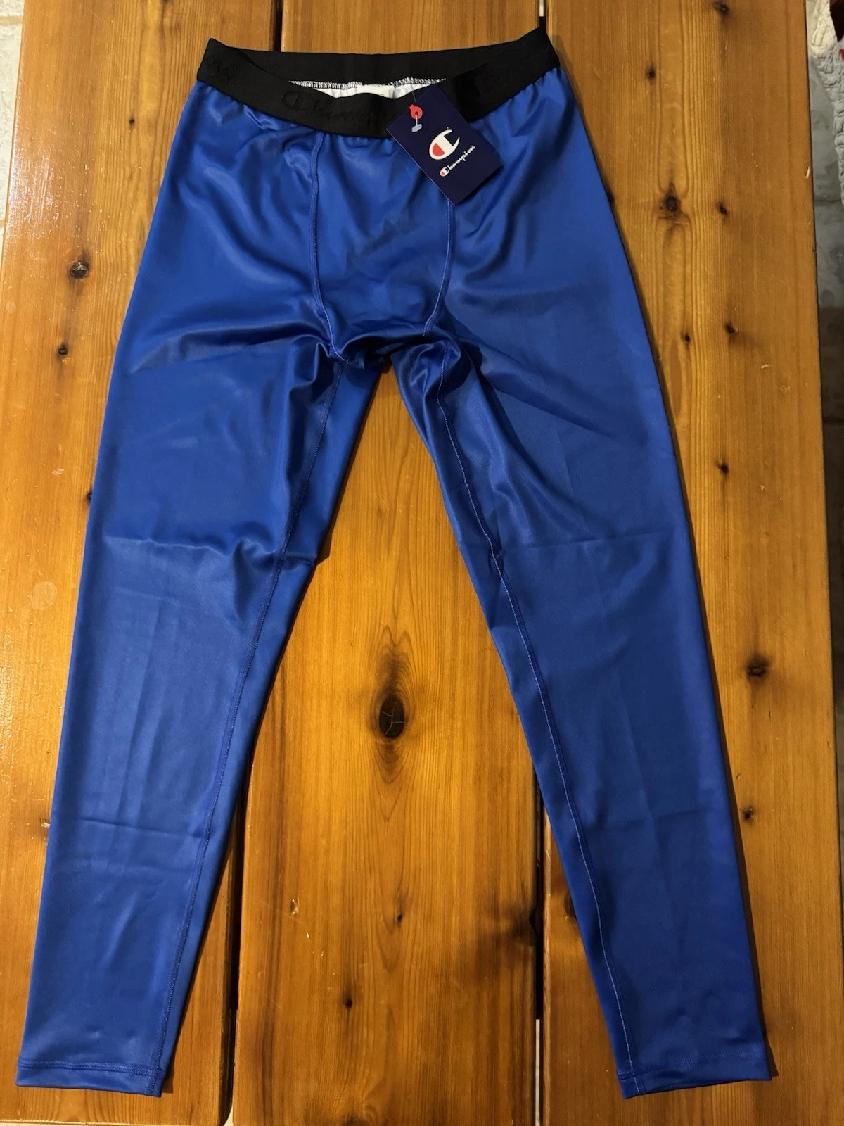 Champion BLUE Base Layer Bottoms Pants Men’s Medium NWT
Opens in a new window or tab