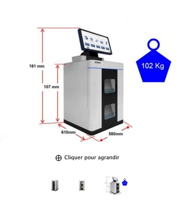 EPSON - 2 Imprimantes jet d'encre SureLab D800 +Meuble+logiciel surelab ordercon - Photo 1/4