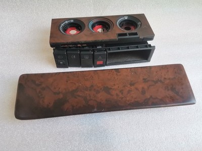 Audi 80 90 Coupe Climate Control and dashboard walnut covers 8a1820075 8a1857071