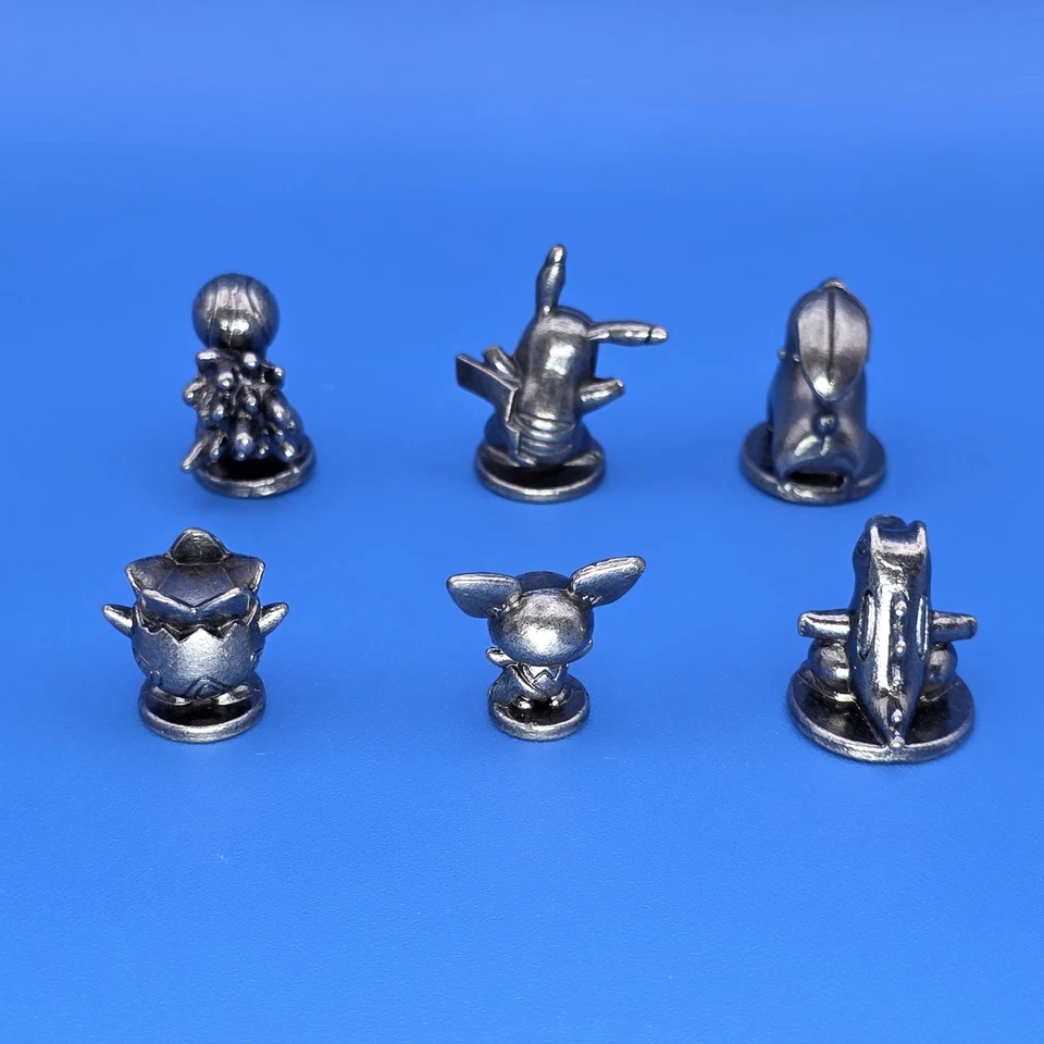 Monopoly Pokemon Edición Johto Juego Piezas de Repuesto Movers Fichas Foto 4 de 4