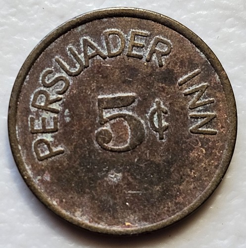 Persuader Inn 5 Cents US Military Club Token - 第 1/2 張圖片