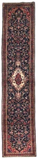 Vintage Handmade Medallion Runner Rug 3X13  Tribal Oriental Hallway Carpet