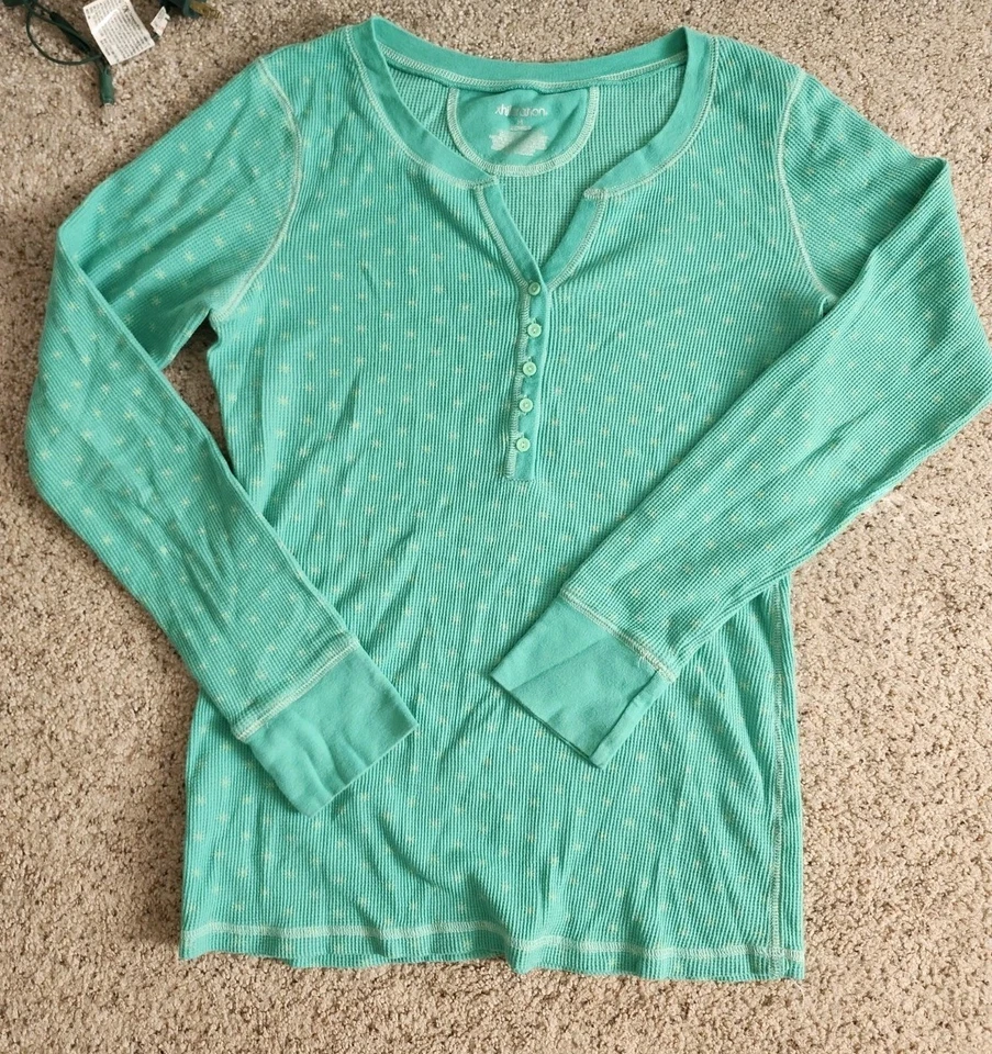 Conjunto de pijama Xhilaration Target Y2k tamanho médio - Imagem 2 de 4