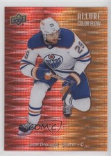 2023 Upper Deck Allure Color Flow Red Orange Spectrum /299 Leon Draisaitl 00d2