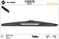 Swf Wischblatt Scheibenwischer Das Original Rear 116570 FüR Renault Nissan C5 2