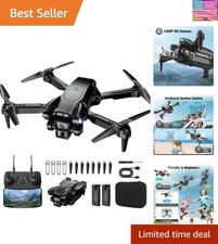 Drone with Camera 1080P HD, Mini Drone for Beginners Kids Adults, Foldable RC...